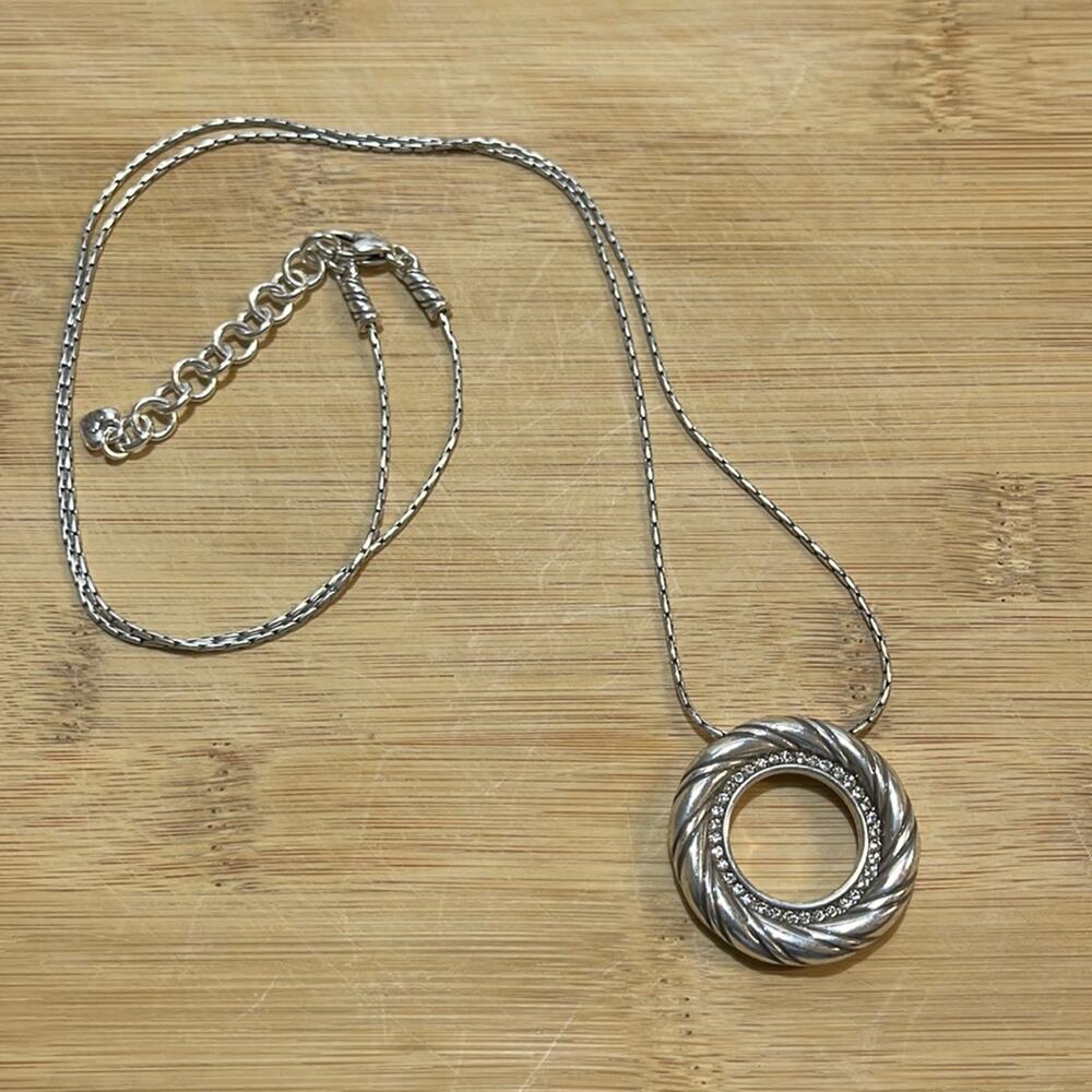 Brighton Inner Circle Necklace With Crystals